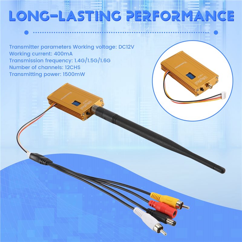 A48U 1,5G 1,5W FPV VTX 12CH 15 - Fpv Drone Transmitter avis et prix
