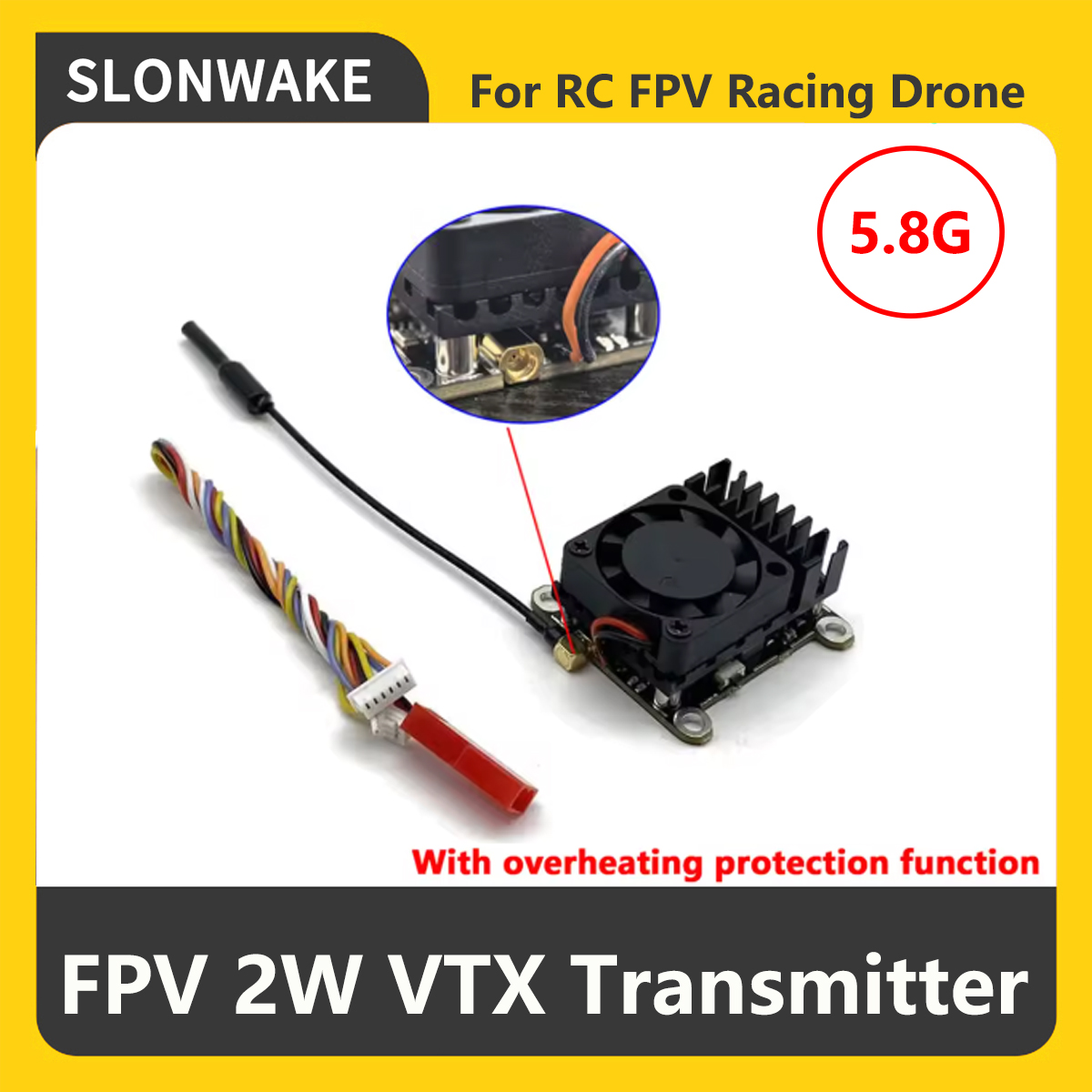 Transmetteur FPV VTX SLONWAKE  - Fpv Drone Frame avis et prix