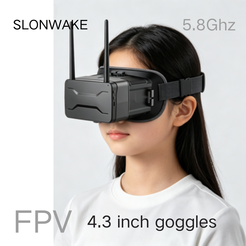 Lunettes FPV 5.8G 4,3 pouces 4 - Fpv Drone Goggles avis et prix